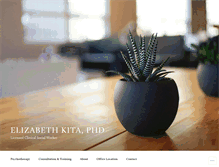 Tablet Screenshot of elizabethkita.com